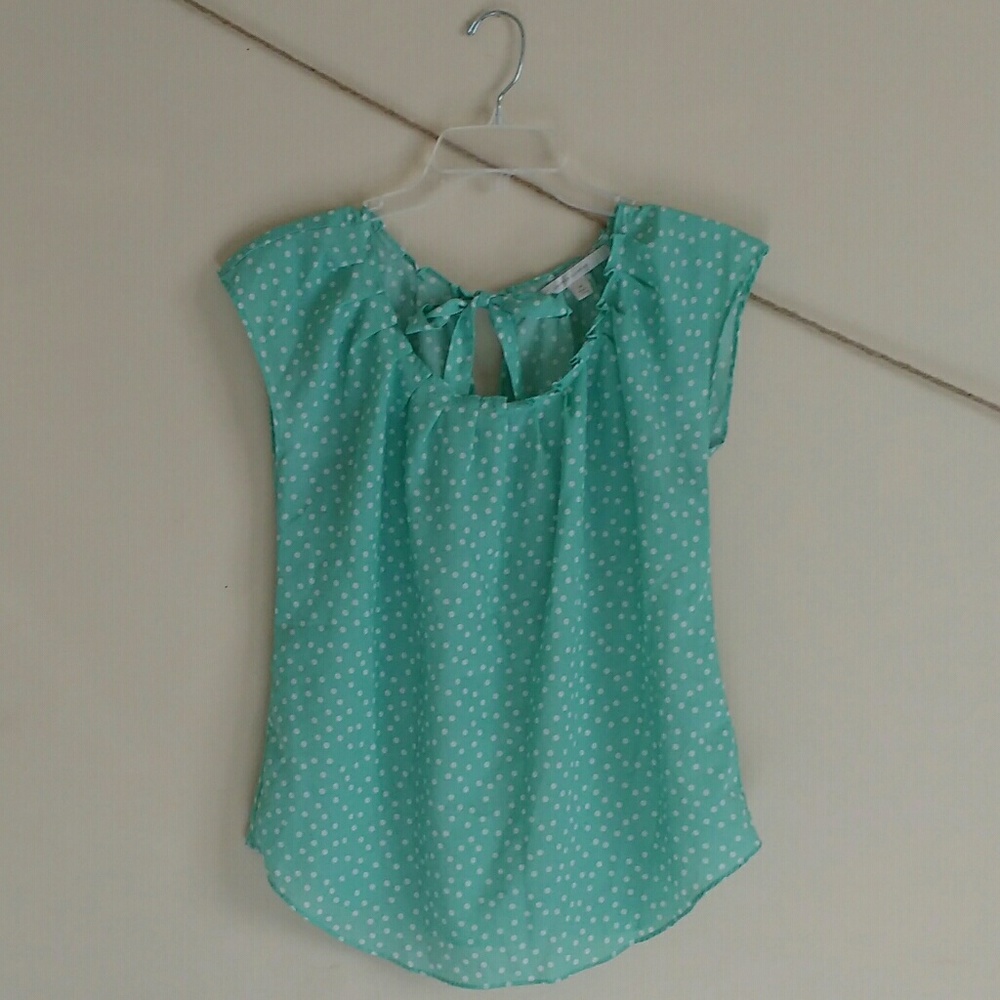 Polka doy blouse
